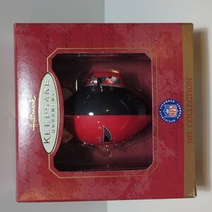 Vintage 1997 Hallmark NFL blimp ornament Atlanta Falcons